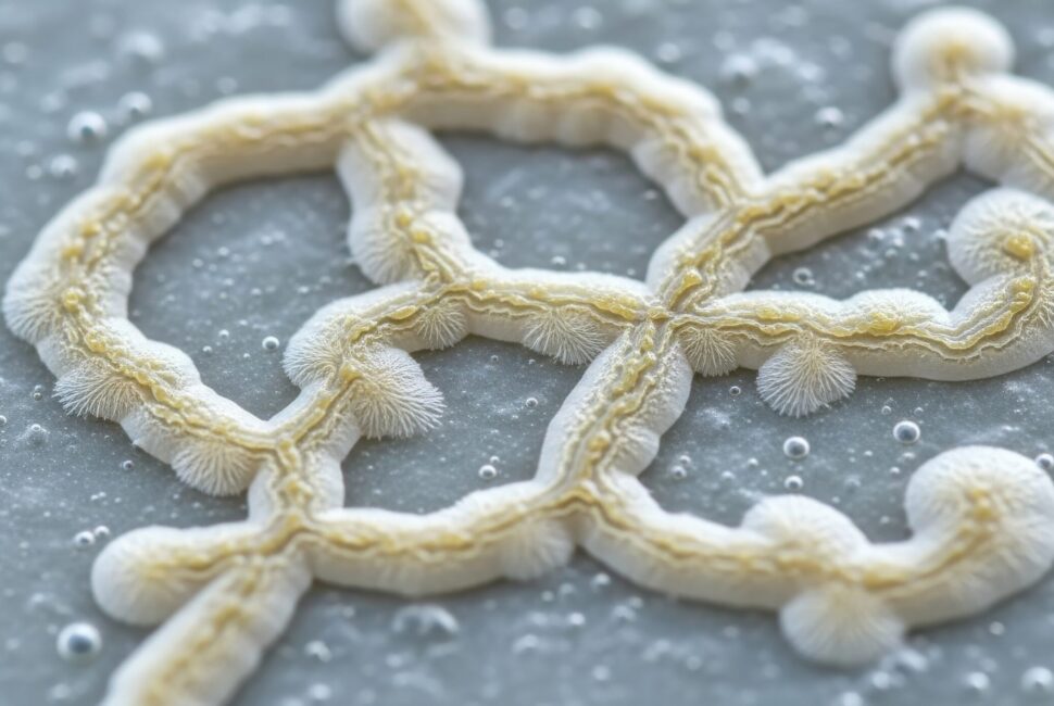 candida albicans con formazione di biofilm