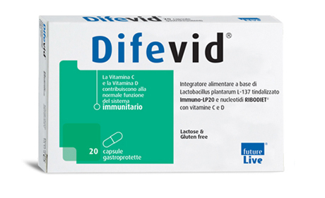 Difevid 20 capsule gastroprotette