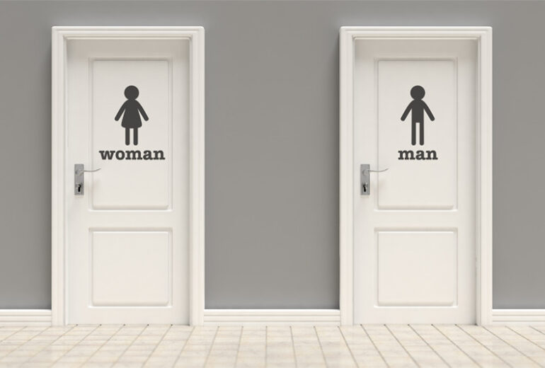 toilette uomo e donna